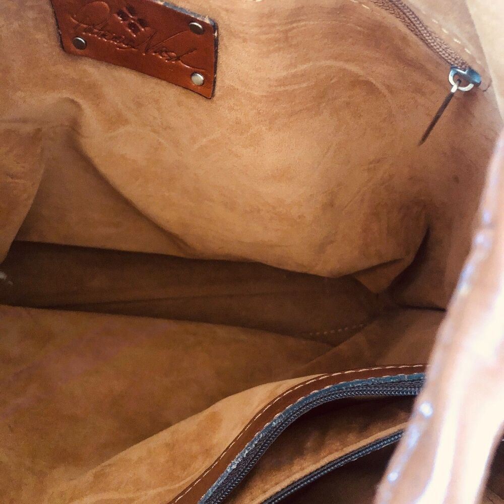 Patricia Nash 10th Anniversary Eastleigh Tote-Leather English Gloral Garden - Picture 7 of 16